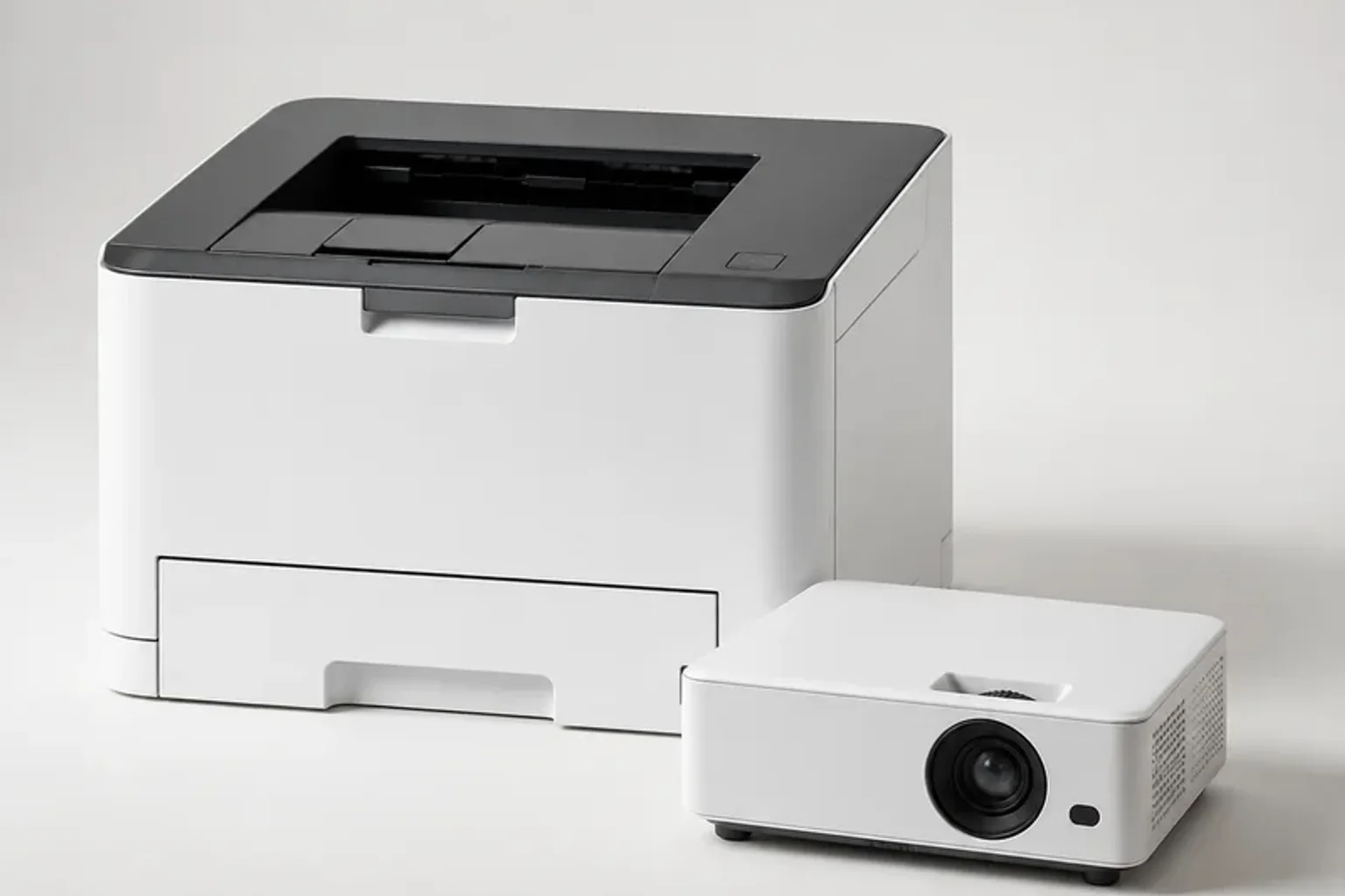 Used office printer and projector equipment